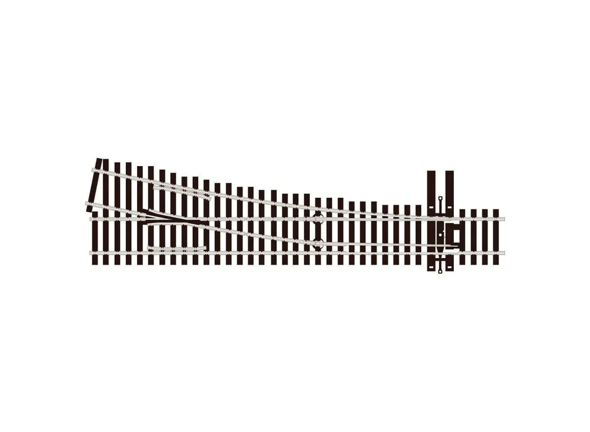 HO Peco SL-8351 Turnout 5th Radius Right Hand 33906
