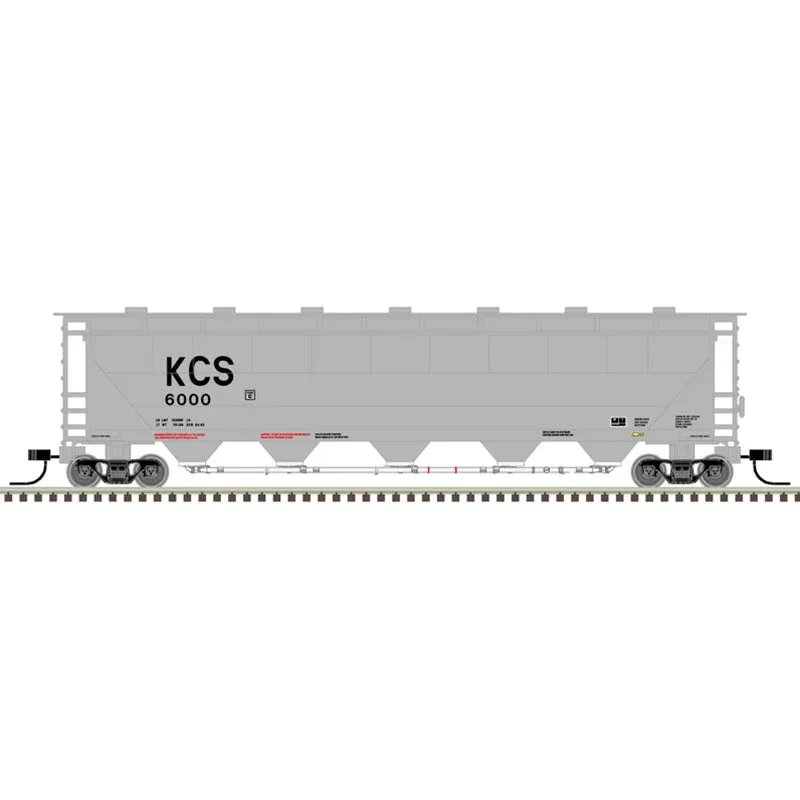 N Atlas Trinity PD5000 Covered Hopper KCS #6000 - 50005680