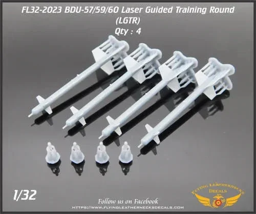MPM_1_df80953e-a28e-4434-8a94-9fd82aed68c7_1200x1200.webp 1/32 Flying Leathernecks BDU-57/59/60 LGTR Laser Guided Training Round 32-2023