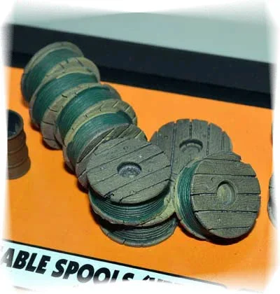 O Bar Mills Cable Spools V1 4013 - Bar Mills Models