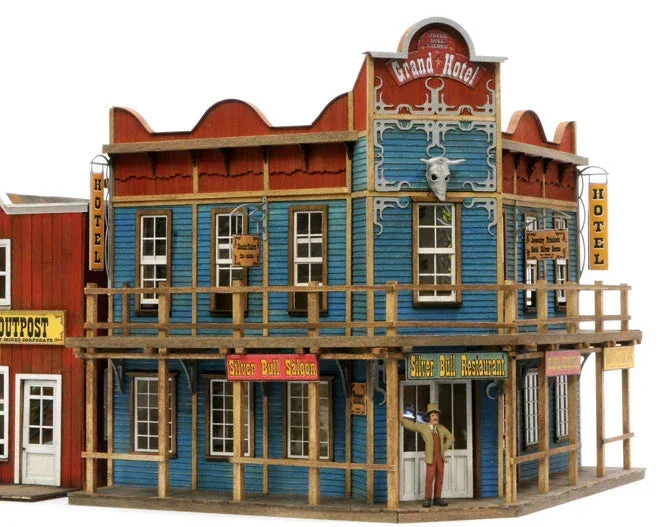 HO Banta Modelworks Silver Bull Saloon #2142