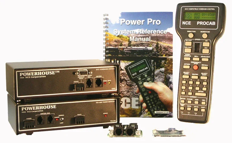 NCE PH-10 10 Amp Starter Set With D408 Decoder 006