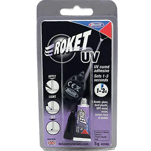 Deluxe Materials Roket UV Glue 5g AD88