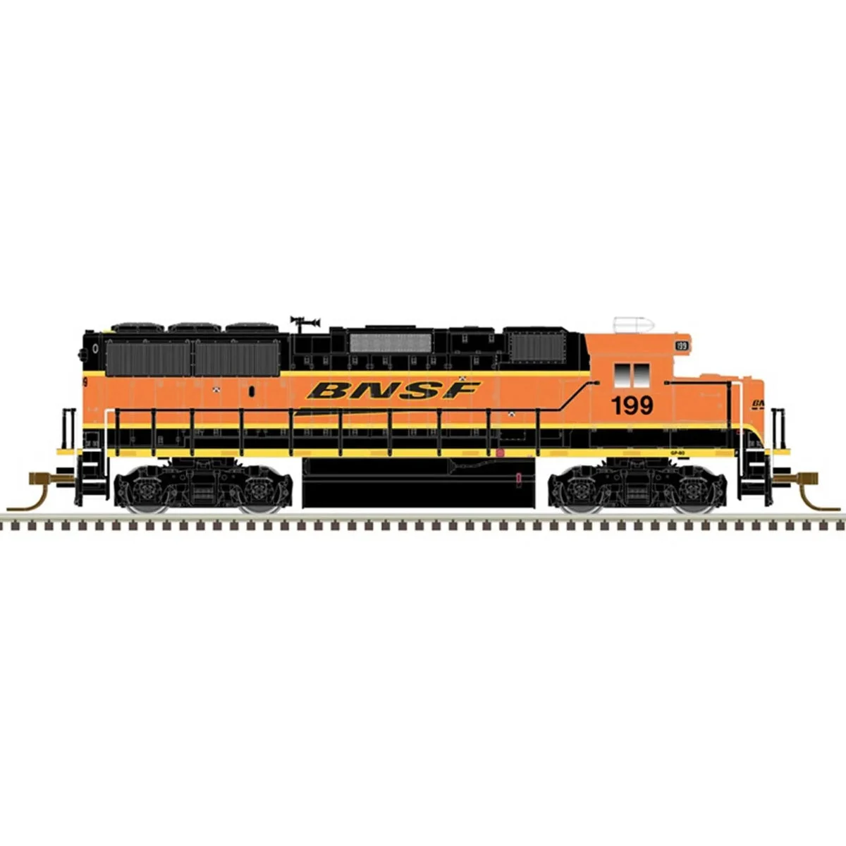 N Atlas GP60 Locomotive Gold - BNSF Railway #199 - 40004934