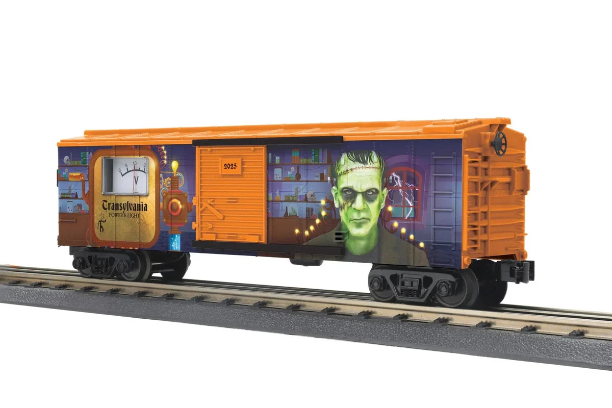 O MTH Transylvania Power & Light Box Car w/Power Meter 30-71229