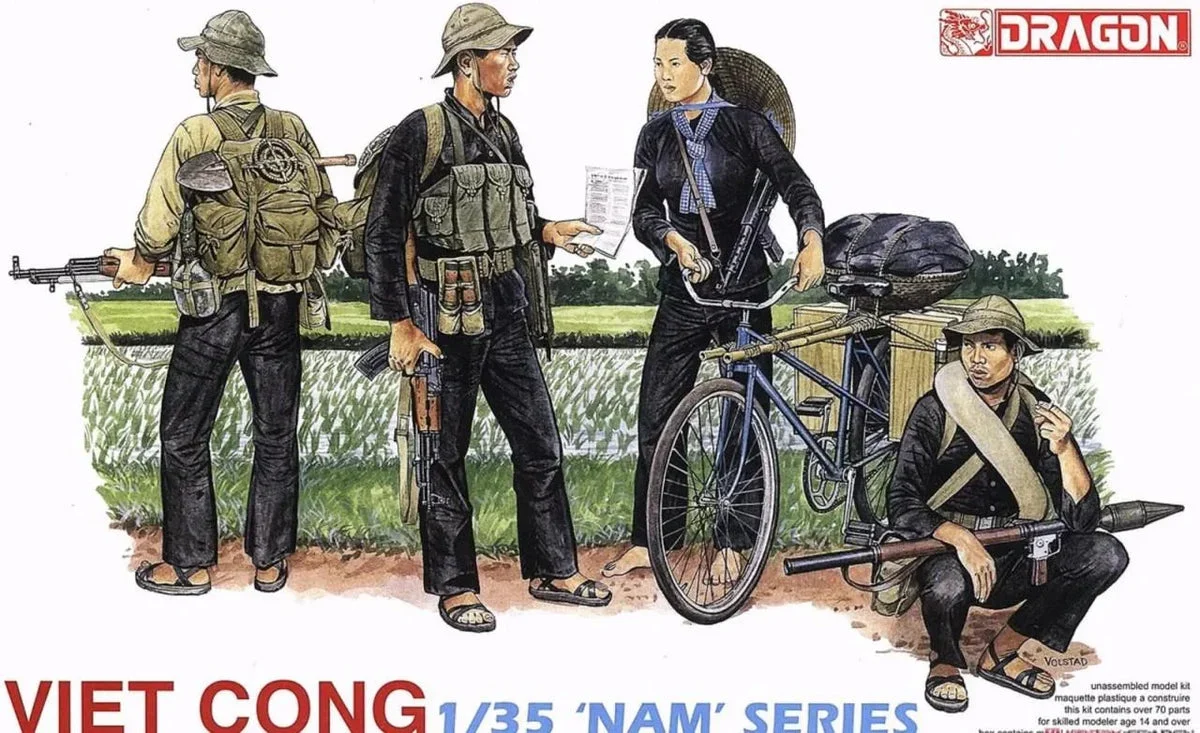 1/35 Dragon Model Viet Cong Figure Set 3304 - Dragon Models