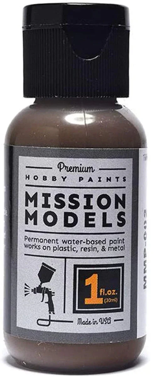 Mission Models Brown Acrylic Paint (1 oz.) MMP002 - Mission Model Paint
