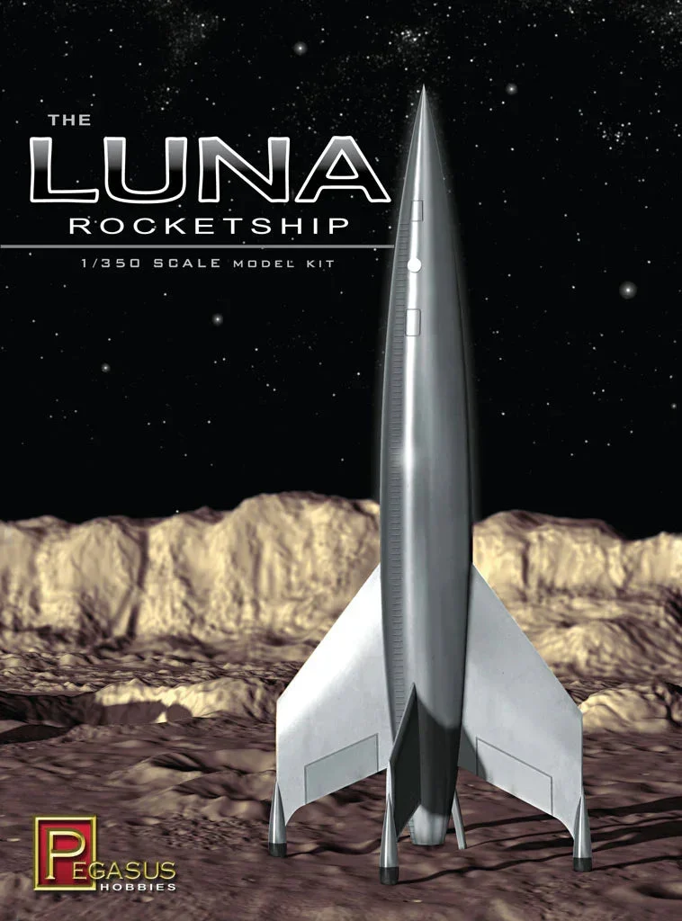 1/350 Pegasus Luna Rocketship 9110