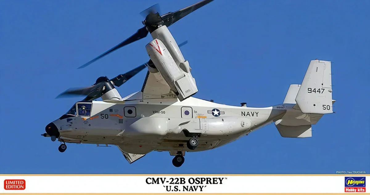 1/72 Hasegawa CMV-22B Osprey `U.S. Navy´ 02410
