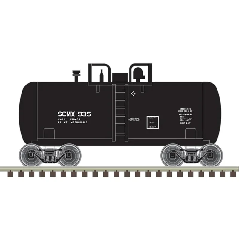 N Atlas Trainman Beer Can Tank Car SCMX #935 - 50006881