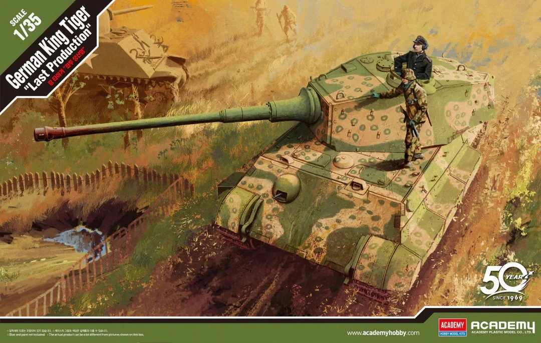 1/35 Academy German King Tiger "Last Production" 13229 - Academy Models