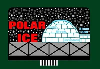 O/HO Miller Engineering Large Polar Ice Billboard 9681
