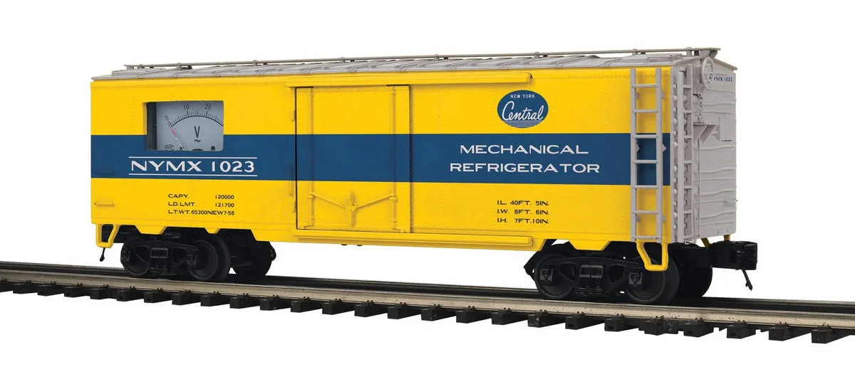 O MTH New York Central Premier 40’ Steel Sided Power Meter Car 20-94747