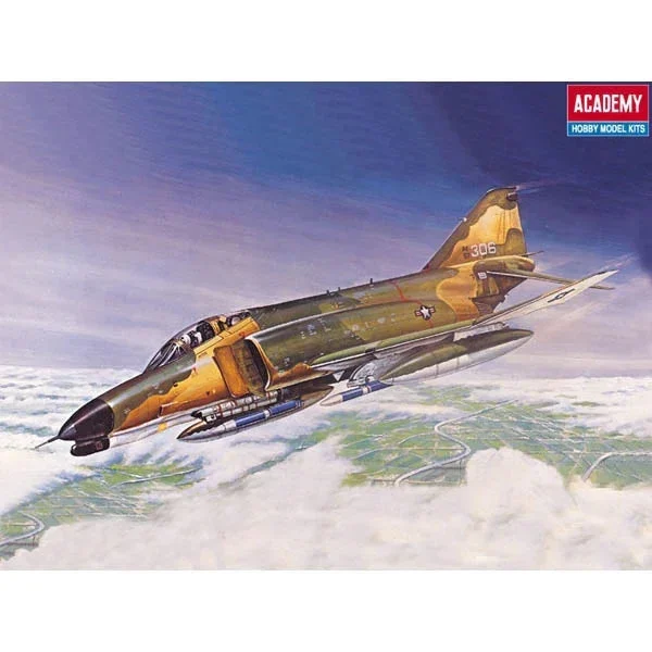 1/144 Academy F-4E Phantom II 12605