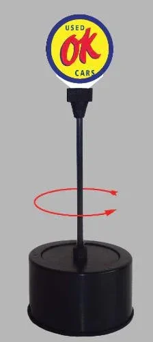O Miller Engineering OK Rotating Sign 55-090
