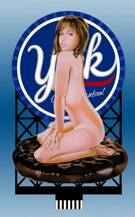 N/HO Miller Engineering Small York Peppermint Pattie Sign 44-3852