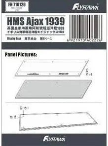 1/700 Flyhawk HMS Ajax 1939 Display Base (For Flyhawk FH1110) 710128 - Flyhawk Models