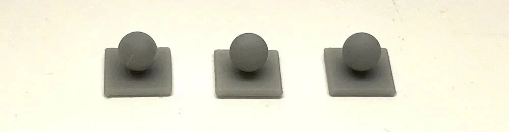 HO Phoenix Precision Brick or Block Wall Column Tops Sphere (Ball) 31509 - Phoenix Precision Models