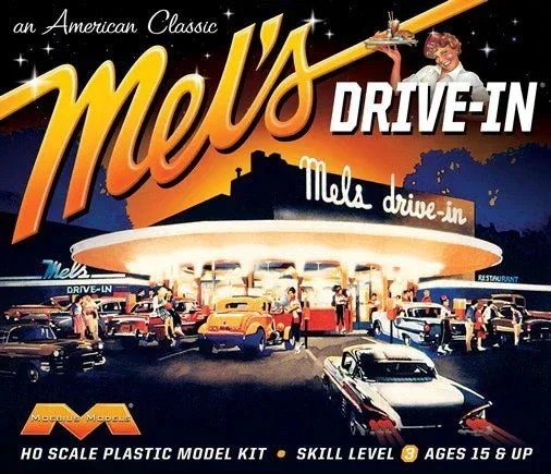 HO Moebius Mel's Drive-In 935