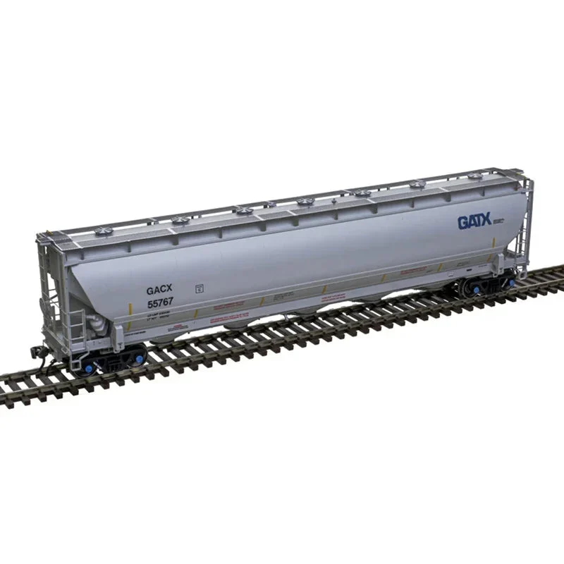 HO Atlas Master Trinity 5660 PD Covered Hopper GACX [Blue GATX Logo] #55170 - 20007482