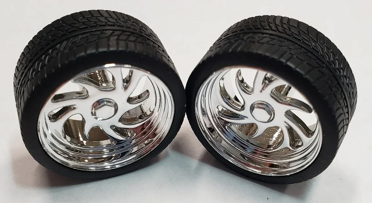 Pegasus “Diablo’s” Chrome Rims with Tires 1246