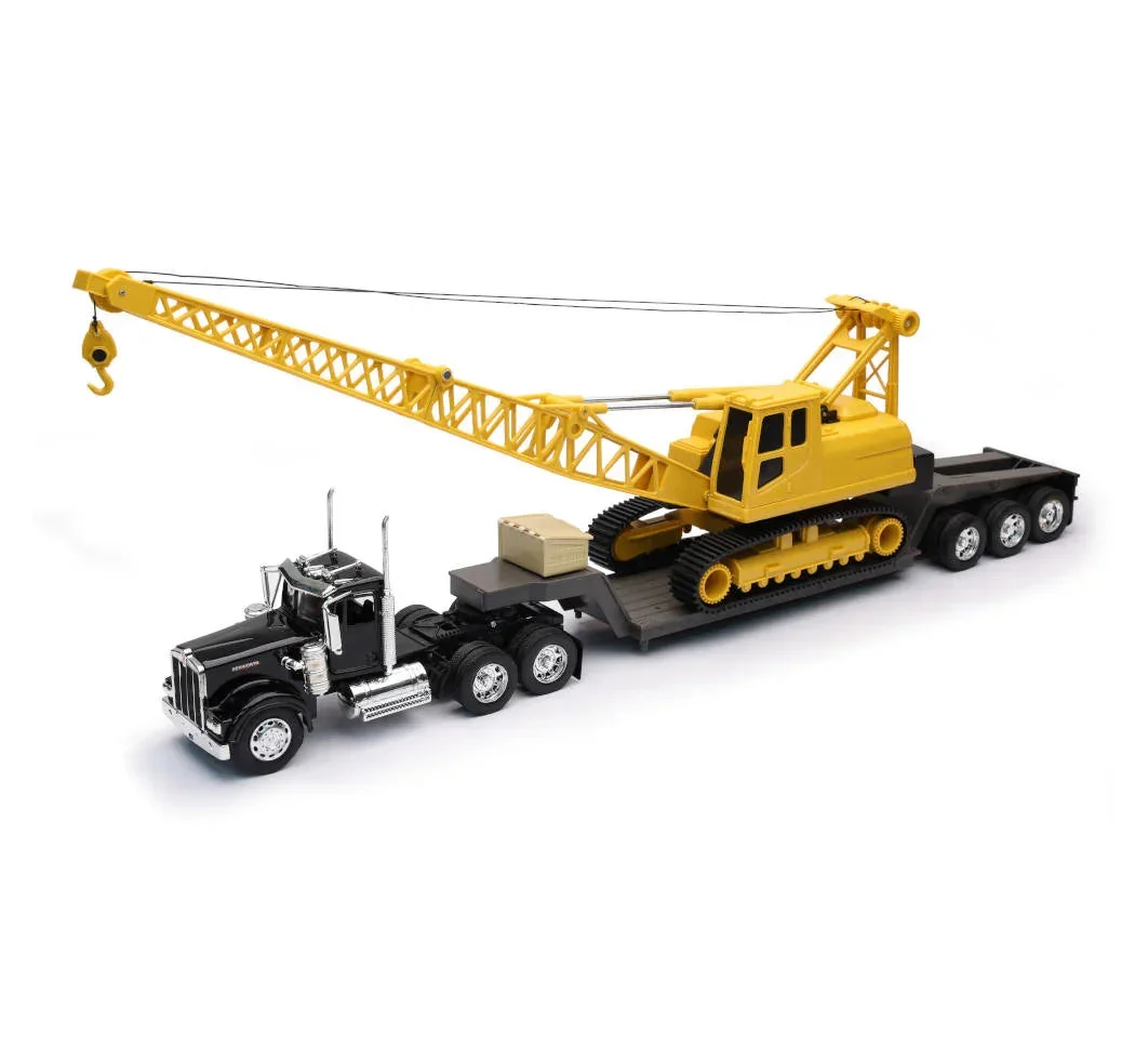 1/32 New-Ray Kenworth W900 Big Rig w/ Crane 11293