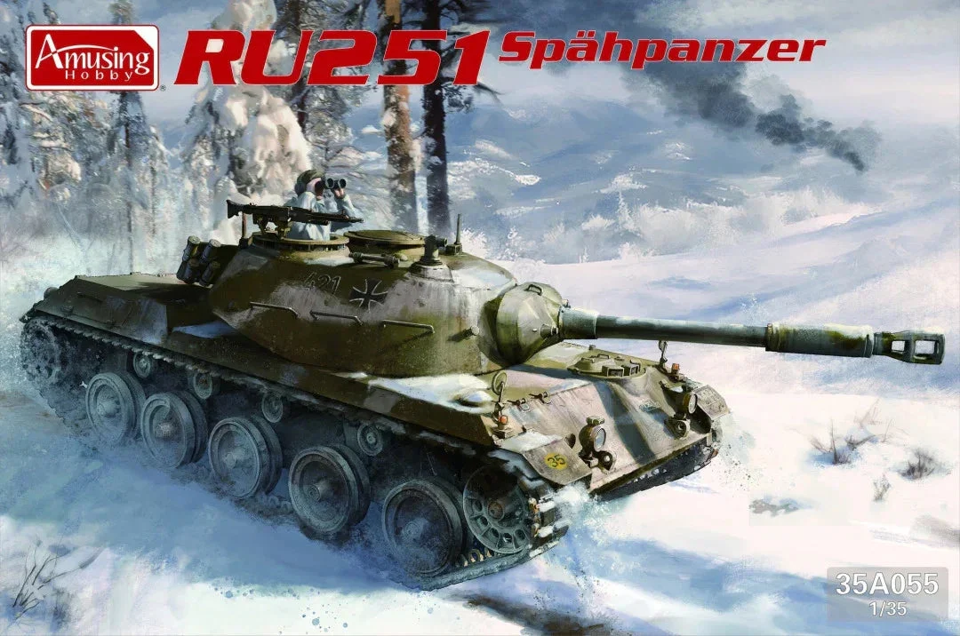 1/35 Amusing Hobby Ru251 Spähpanzer 35A055