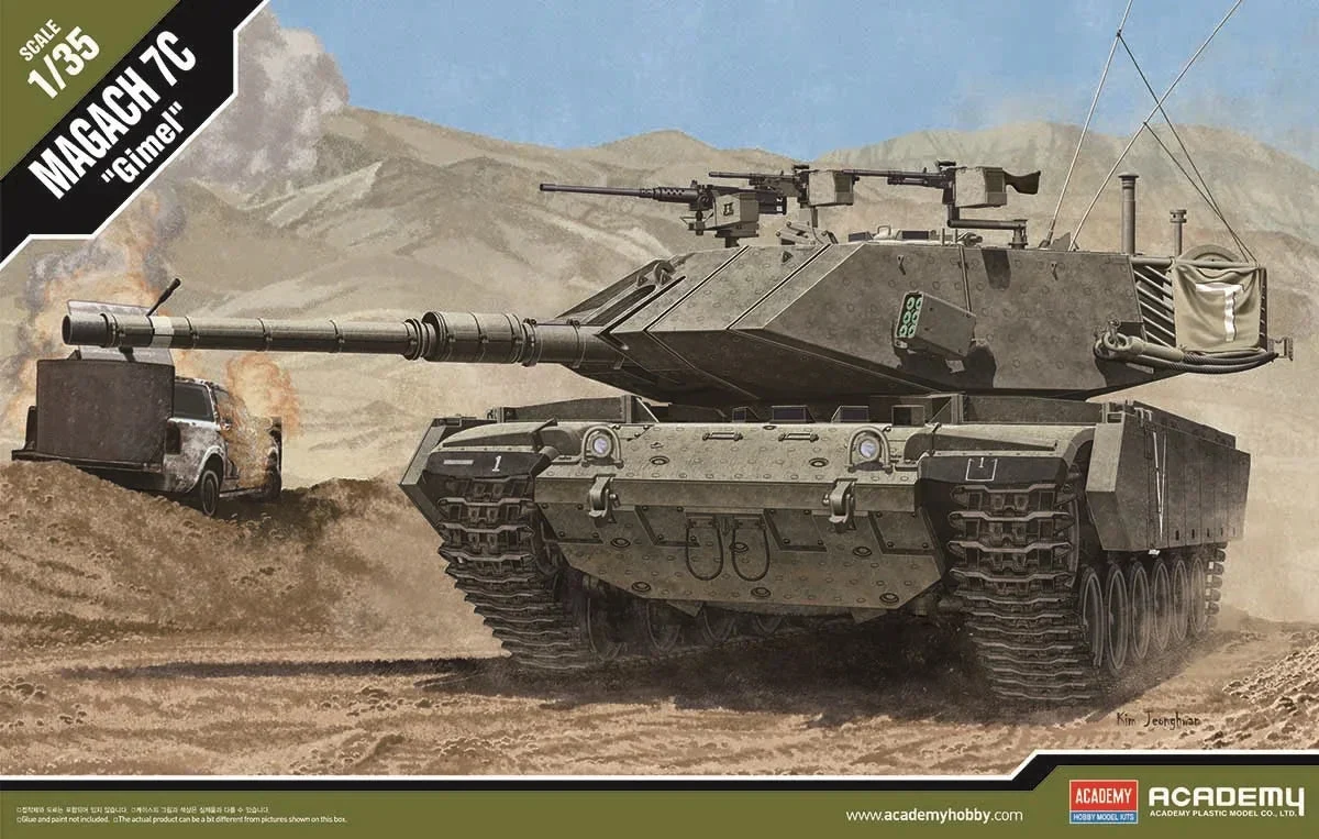1/35 Academy Magach 7C "Gimel" 13297 - Academy Models