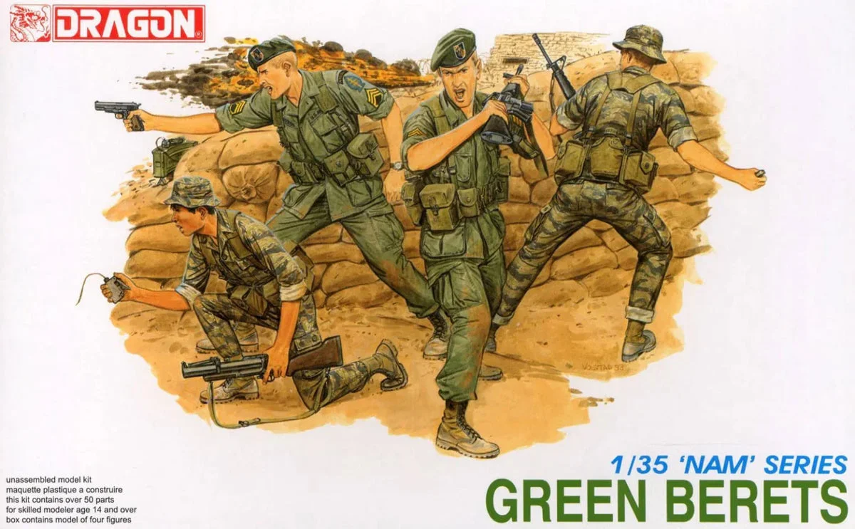 1/35 Dragon Model Green Berets 3309 - Dragon Models