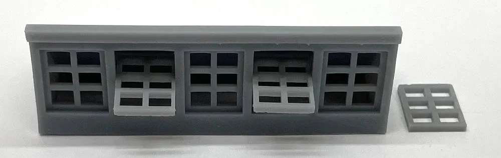 HO Phoenix Precision Industrial Skylight – 2 Windows Open 31531 - Phoenix Precision Models