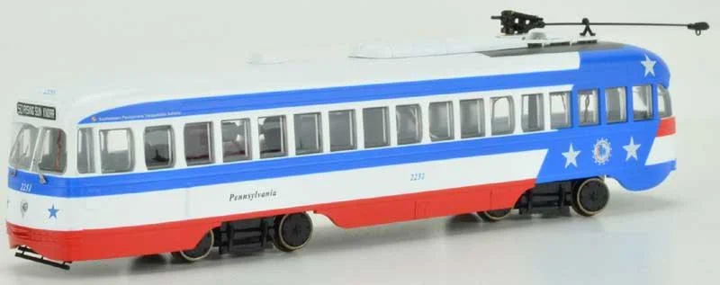 HO Bowser PCC Streetcars BiCentennial Penna Car #2254 - 12926