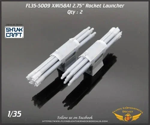 1/35 Flying Leathernecks XM158A1 2.75 Rocket Launcher 35-5009