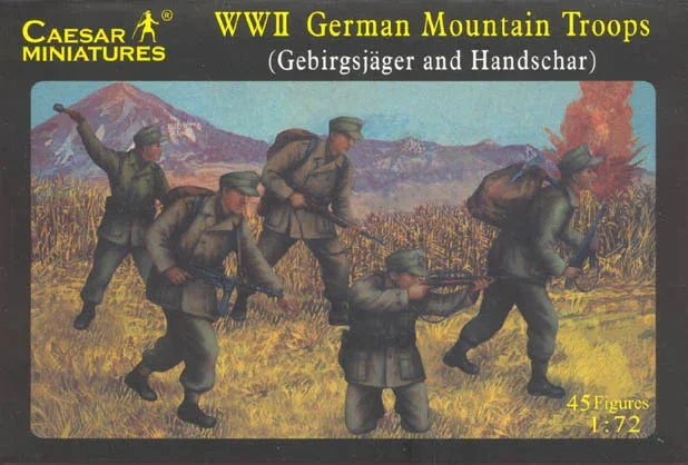 1/72 Pegasus WWII German Mountain Troops C067
