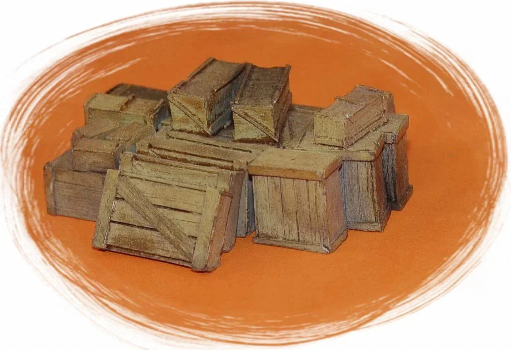O Bar Mills Medium Crates 4018 - Bar Mills Models
