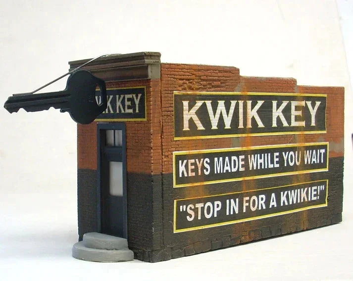 HO Downtown Deco Kwik Key - DD1076