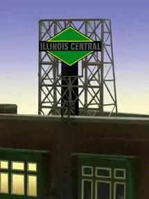 N/Z Miller Engineering Illinois Central Billboard 339085