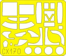 1/72 Eduard Paint Mask for ITALERI A-26C CX170