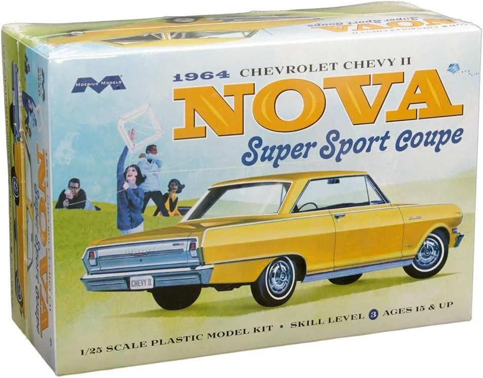 1/25 Moebius 1964 Chevrolet Chevy II Nova 2320 - Moebius Model