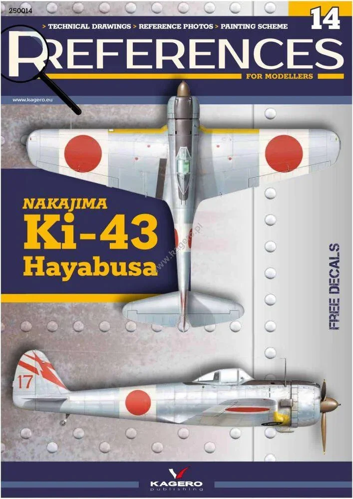 Kagero Publishing Nakajima Ki-43 Hayabusa 25014