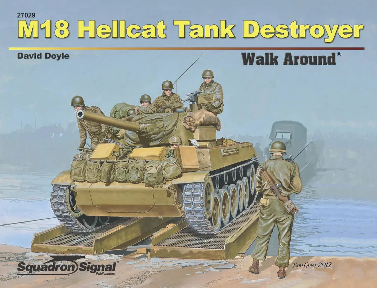Squadron Signal Book - M18 Hellcat Tank Destroyer Walk Around 27029