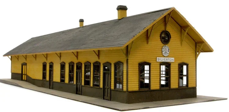 HO Banta Modelworks Silverton Depot #2089