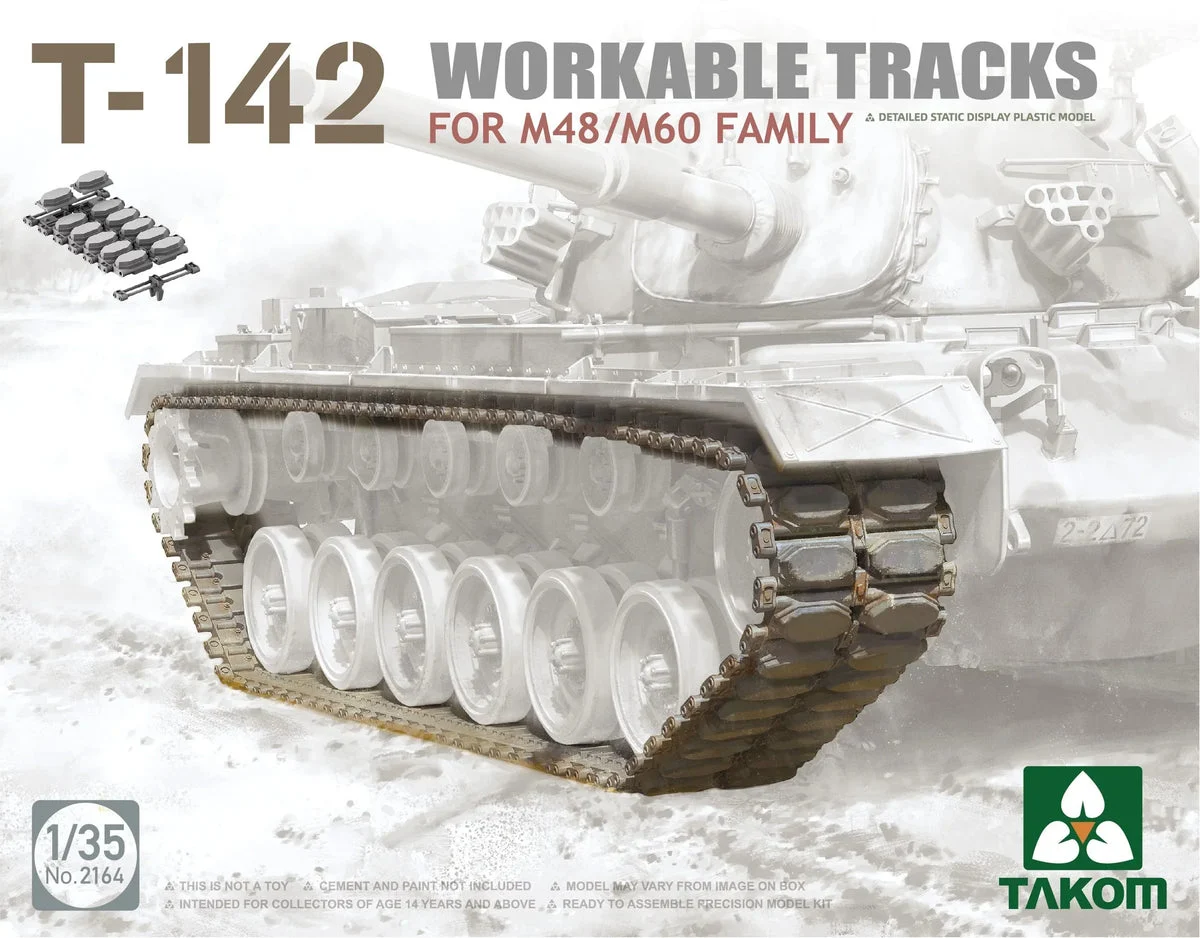 1/35 Takom T-142 Workable Tracks 2164