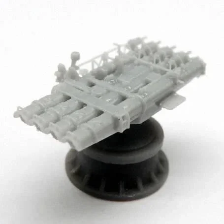1/350 Black Cat Models Scale Royal Navy MK. IX Quadruple Torpedo Tubes (X2) AC350042