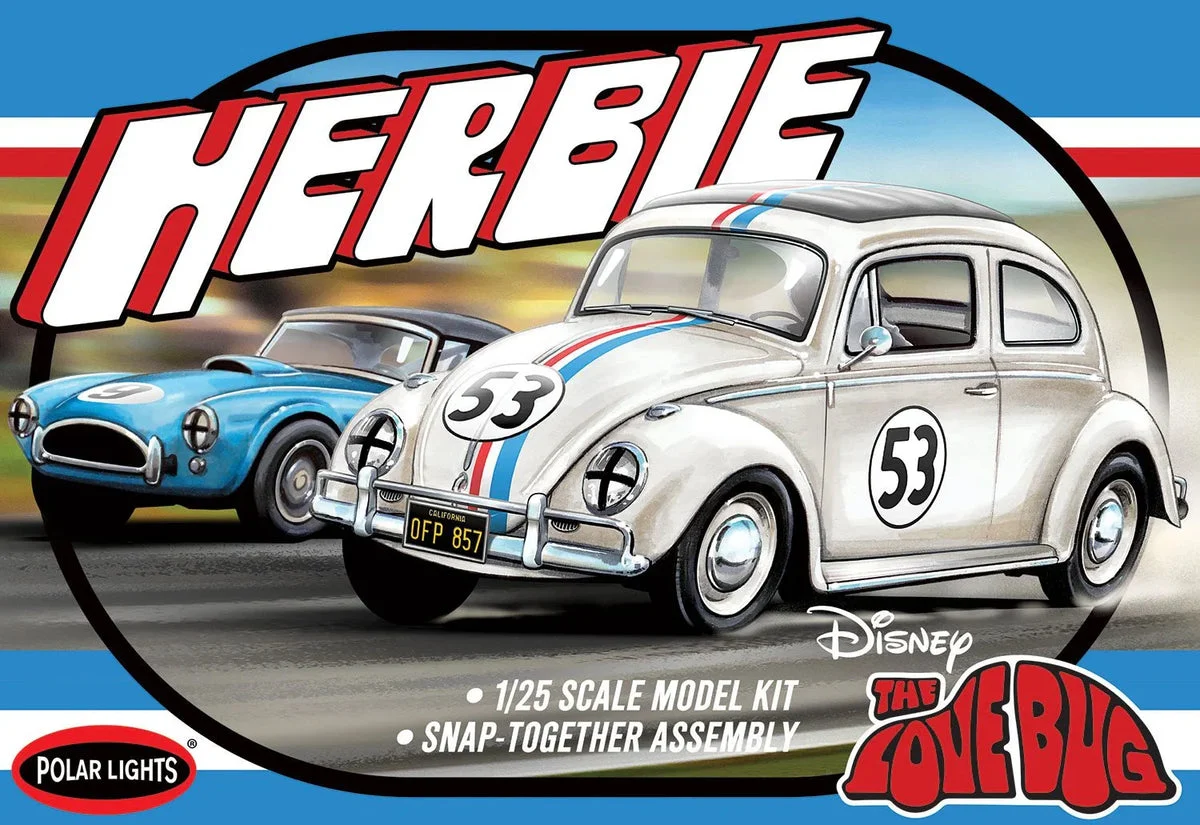 1/25 Polar Lights Herbie Volkswagen Beetle 1005