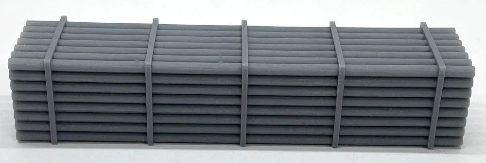 HO Phoenix Precision 40′ Steel Pipe Stack 31630 - Phoenix Precision Models