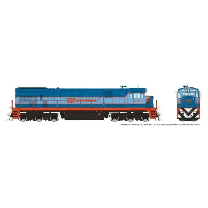 HO Rapido C36-7 (DC/Silent): FNM - Blue Scheme #432 42112