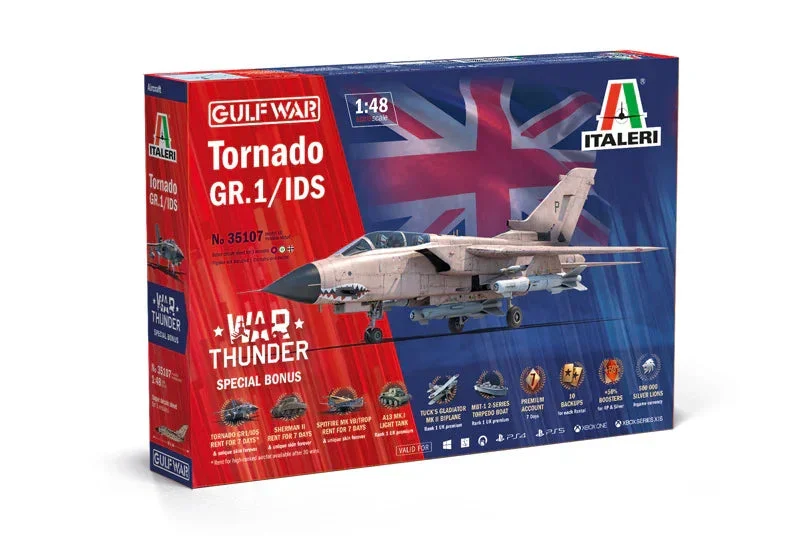 1/48 Italeri Tornado GR.1/IDS Gulf War - War Thunder 35107