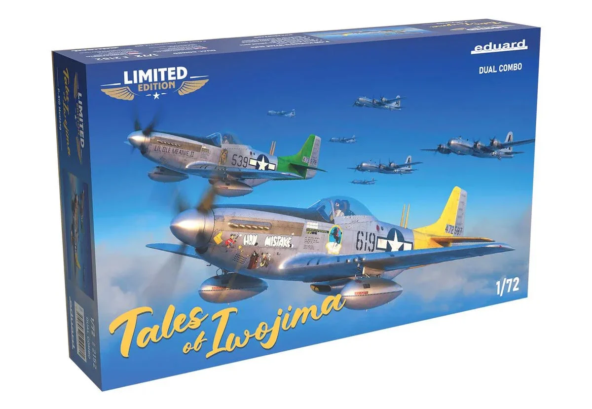 1/72 Eduard P-51D Mustang Tales of Iwojima DUAL COMBO 2152