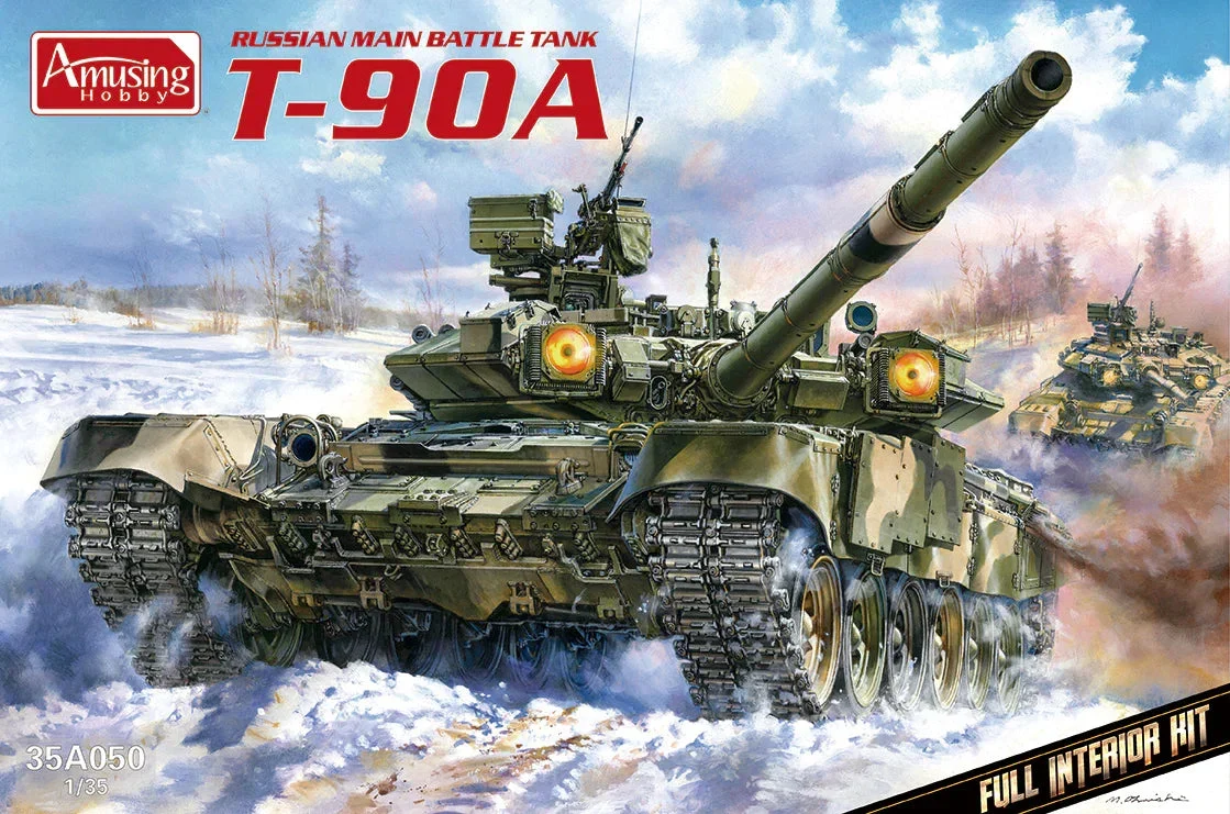 1/35 Amusing Hobby Russian Main Battle Tank T-90A 35A050
