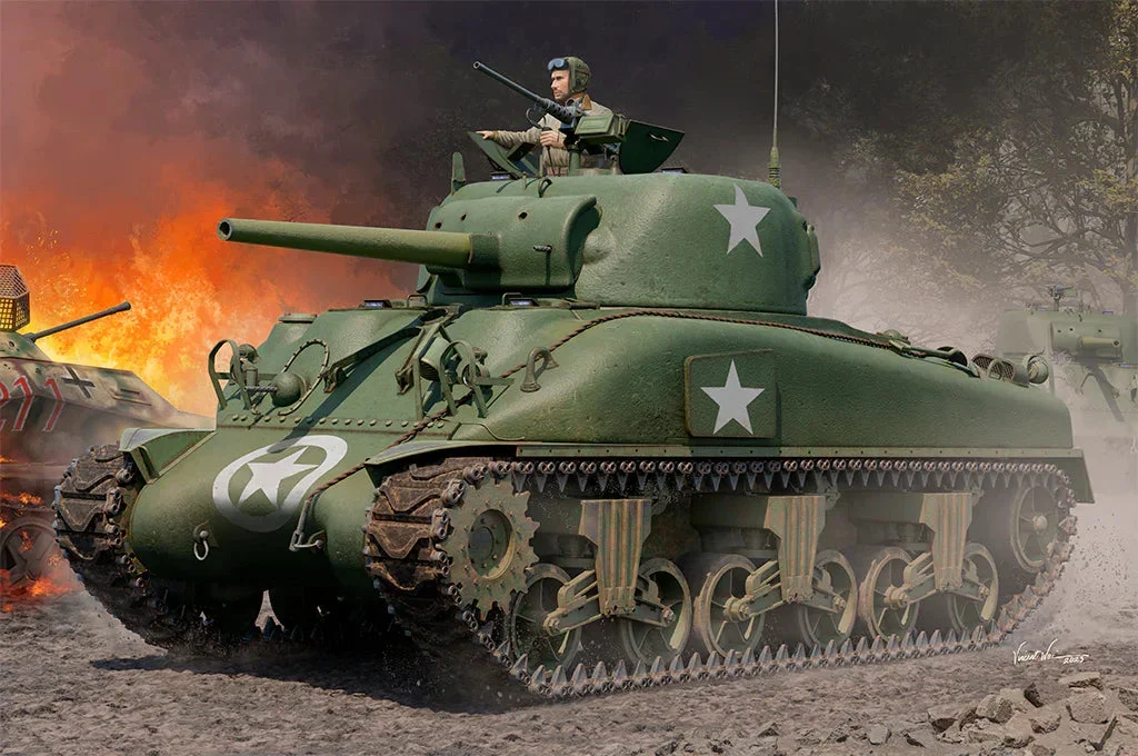 1/16 iLoveKit M4A1 Medium Tank - Late 61617
